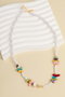 Heliophilia Silver Collar Multicolor de Metal ELKGC68400